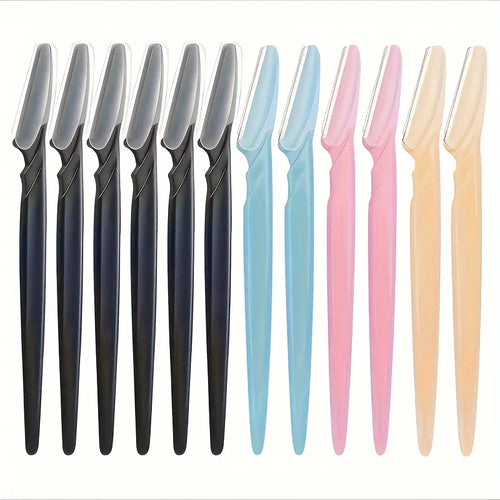 3/5/6/10/12 Piece Multi-Purpose Eyebrow Shaver Set - Gentle Facial