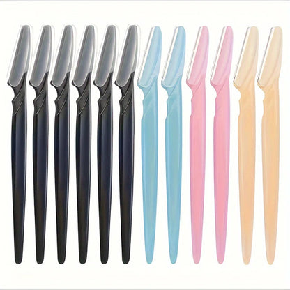 3/5/6/10/12 Piece Multi-Purpose Eyebrow Shaver Set - Gentle Facial
