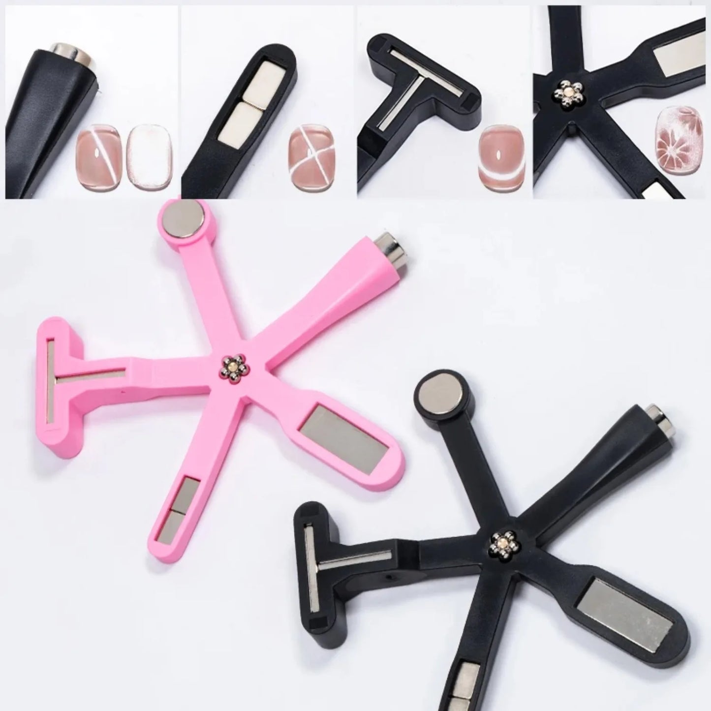 Cat Eye Nail Magnetic Stick Cylindrical Magnet for Cat Eye UV Gel