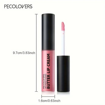 1PC Butter Gloss Non-Sticky Lip Gloss Long Lasting Nude Lip Makeup