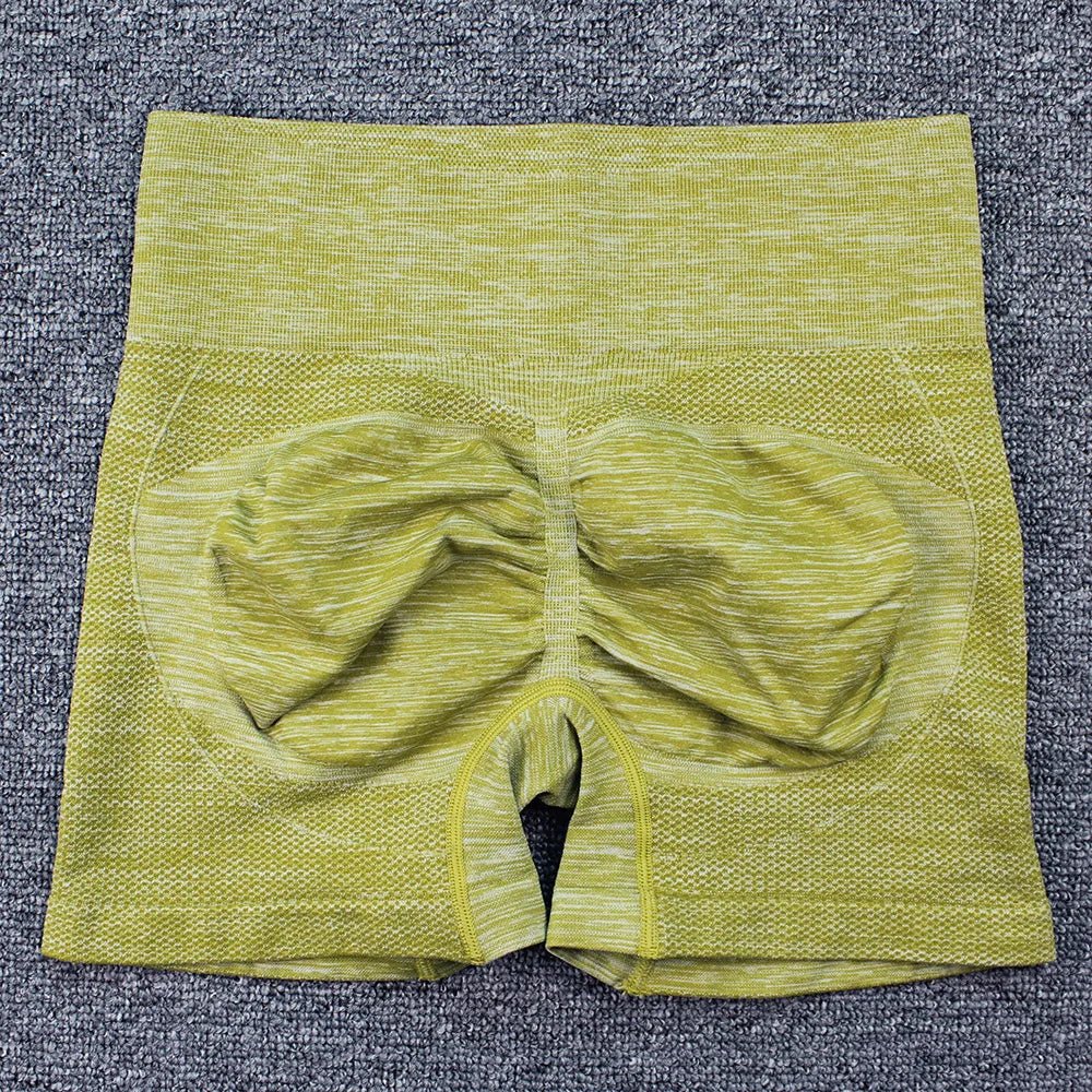 High Elasticity Women's Gym Shorts for Yoga and Fitness