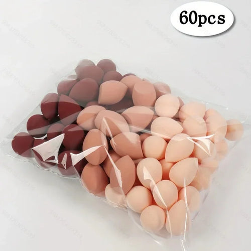 3/20/60Pcs Portable Reusable Water Drop Shape Mini Blender Sponge
