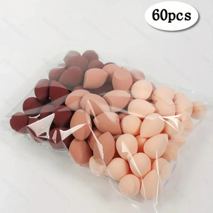 3/20/60Pcs Portable Reusable Water Drop Shape Mini Blender Sponge