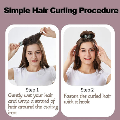 Heatless Hair Curlers Curling Rod Headband No Heat Hair Rollers Lazy