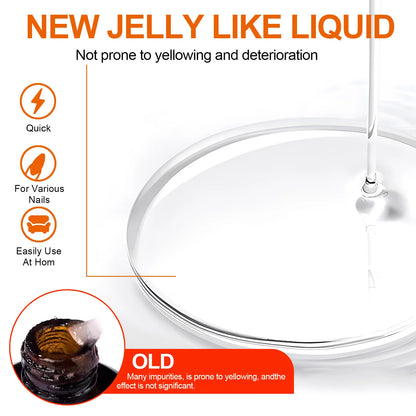 Gel Nail Polish Remover, Quick & Easy Polish Remover In 2-3 Minutes,