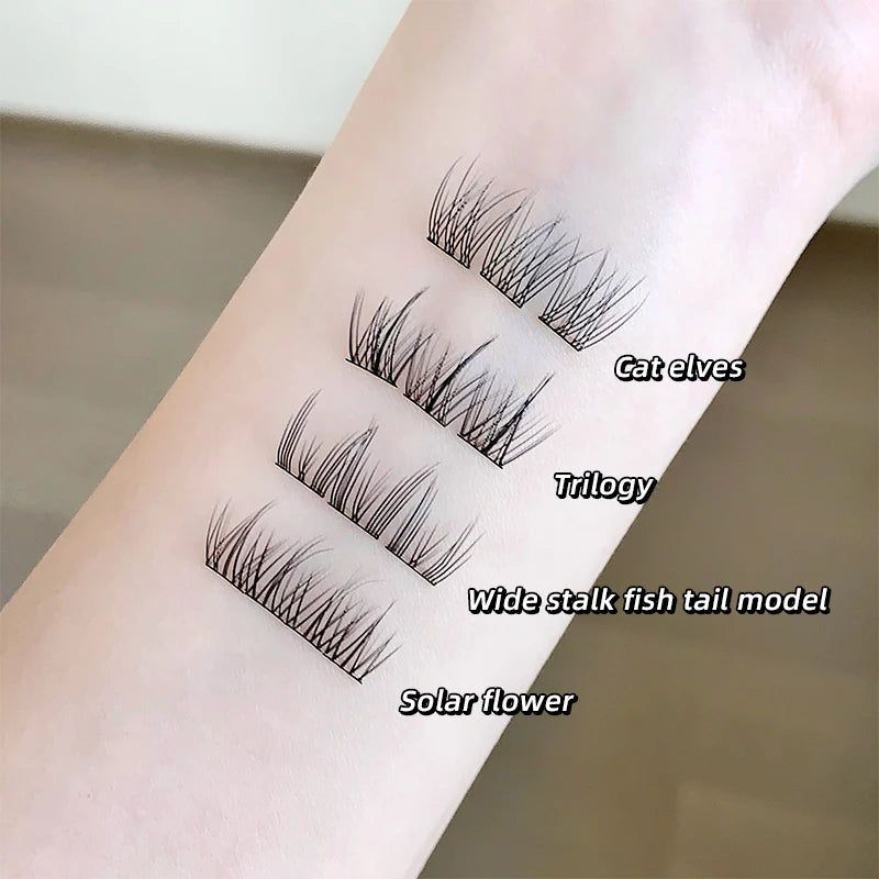 Gege bear Glue-free False eyelashes: A Lazy Person's Trilogy - Natural