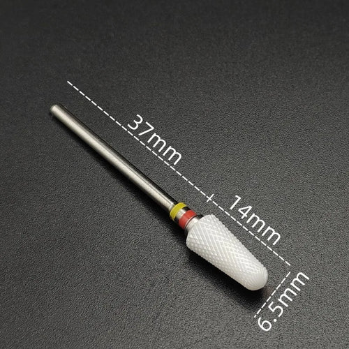 Ceramic Carbide Nail Drill Bit Rotate Burr Milling Nail Cutter Bits
