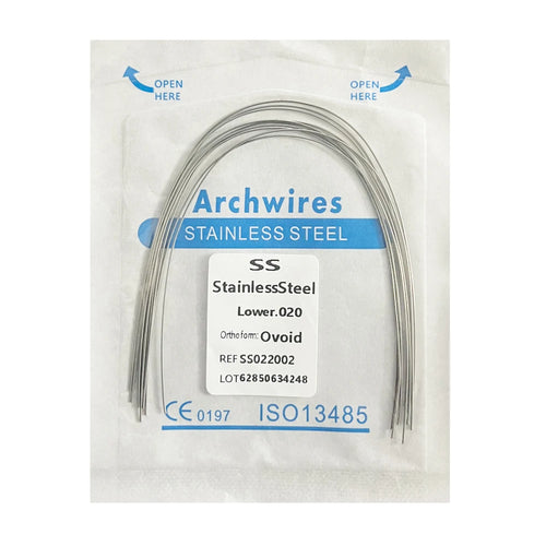 10pcs/Pack Dental Orthodontic Lingual Button Bottom Bondable Metal