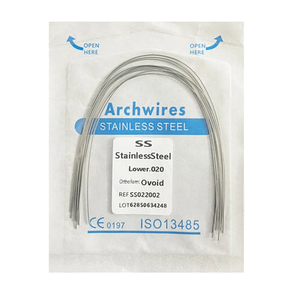10pcs/Pack Dental Orthodontic Lingual Button Bottom Bondable Metal