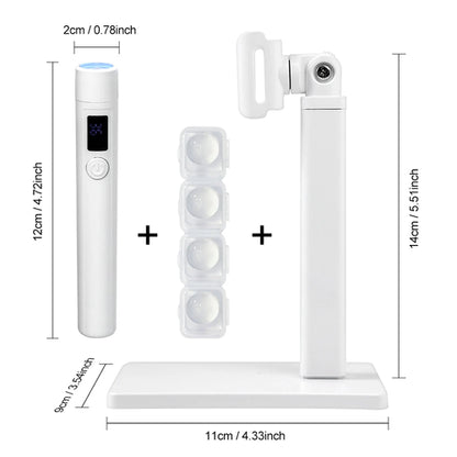 Portable Nail UV LED Lamp And LED Light Support Base Rechargeable for