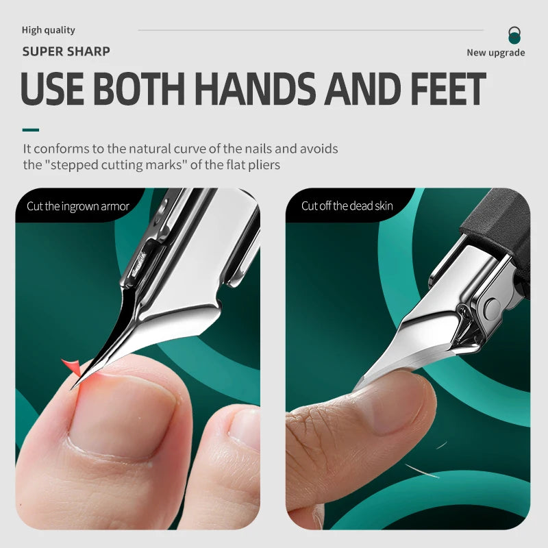 Ultimate Precision, Professional Stainless Steel Nail Clipper Cuticle
