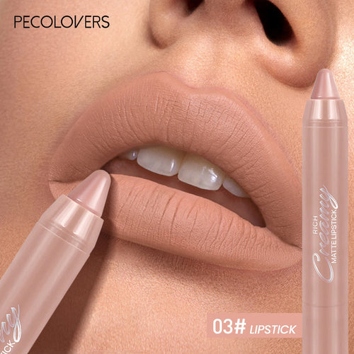 Multiple Colors Matte Lip Liner, Use As Lip Liner and Lipstick, Easy