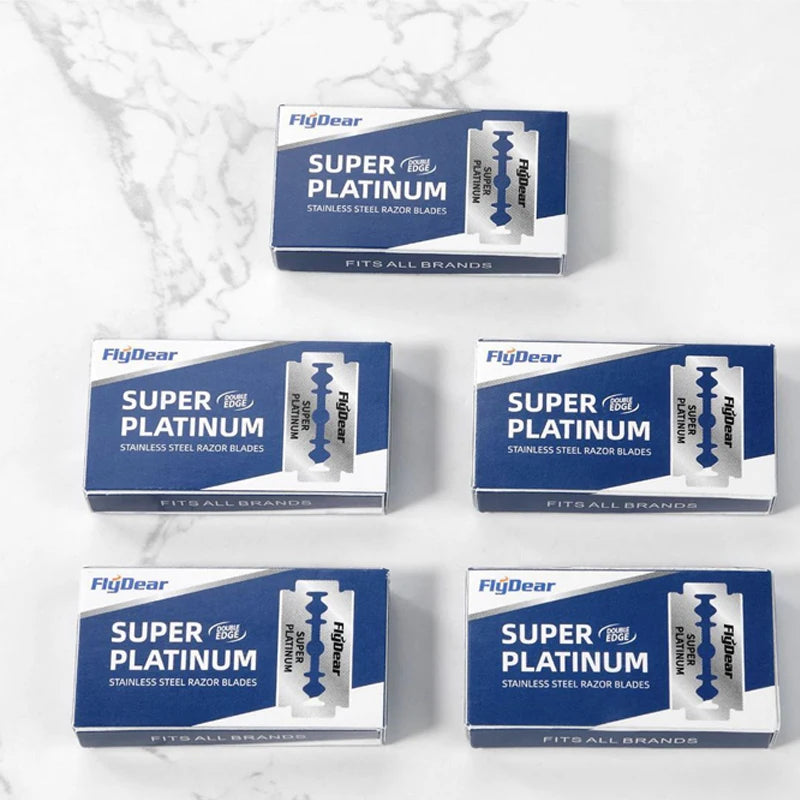 Classic Razor Handle Razor Holder Men 'S Shaving Face Razor Blades