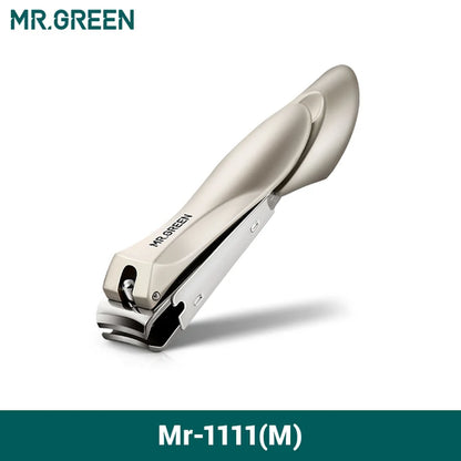 MR.GREEN Anti Splash Nail Clippers Stainless Steel Fingernail Cutter