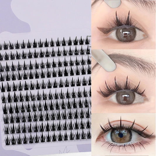 160 Rows Cluster Lashes Faux Mink Eyelashes Cluster Natural Eyelash