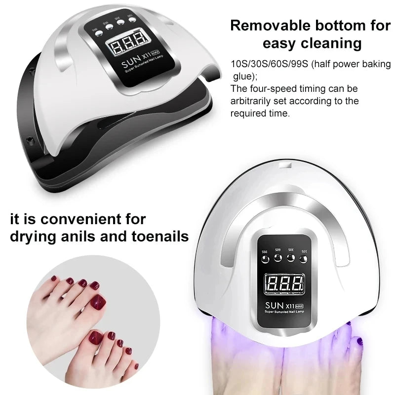 Professional Nail Lamp Infrared Sensor Manicure Nail Light For Fast