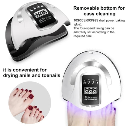 Professional Nail Lamp Infrared Sensor Manicure Nail Light For Fast
