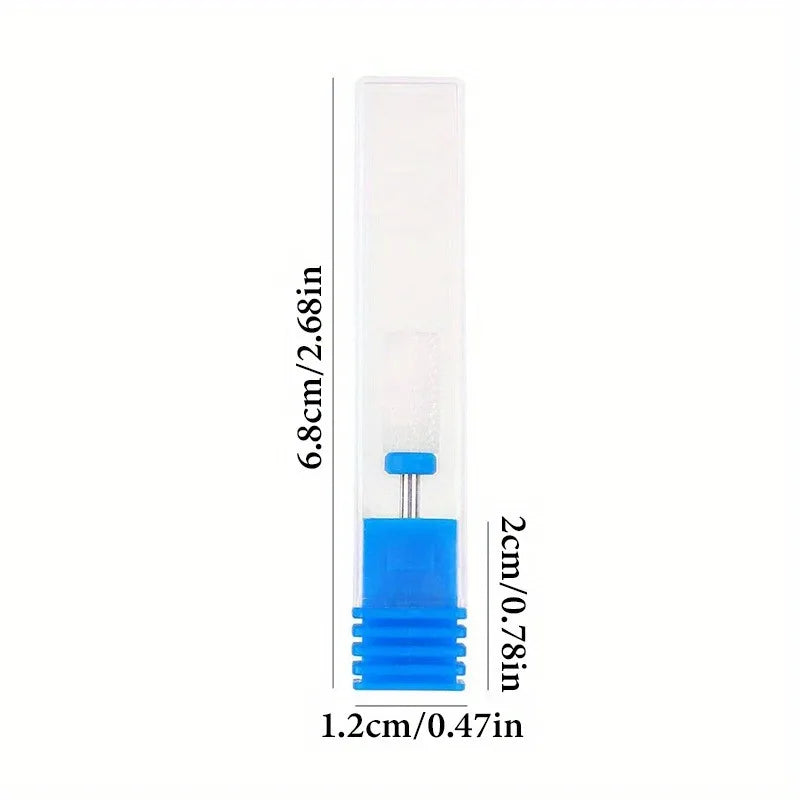 1Pcs Ceramic Milling Cutter Nail Drill Bits Electric Manicure Drills