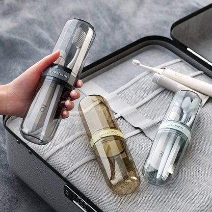 Toothbrush Travel Containers Transparent Portable Toothbrush Case