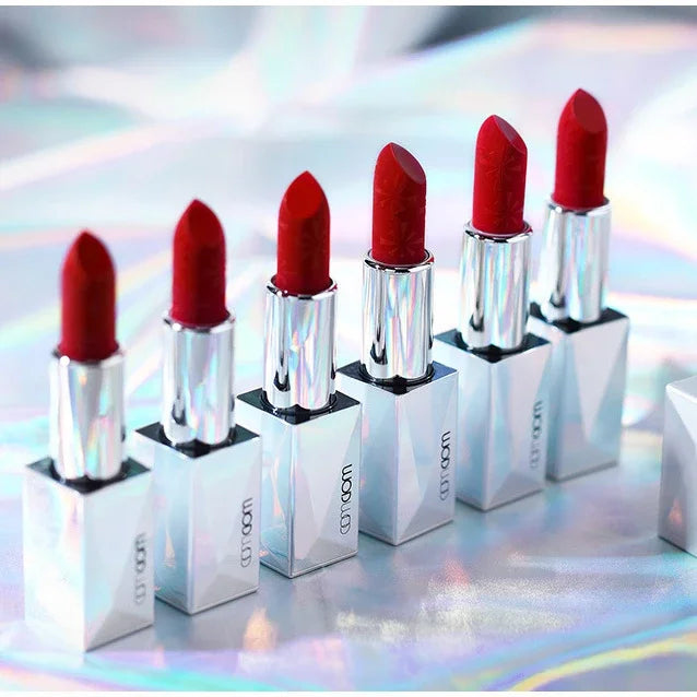 Magnetic Buckle Lipstick True Orange Cream   Water Proof Does Not Discolor Makeup Cosmetic