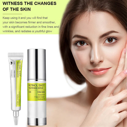 Korean Vita A Retinol Firming Serum Eye Cream Set Tightening Booster
