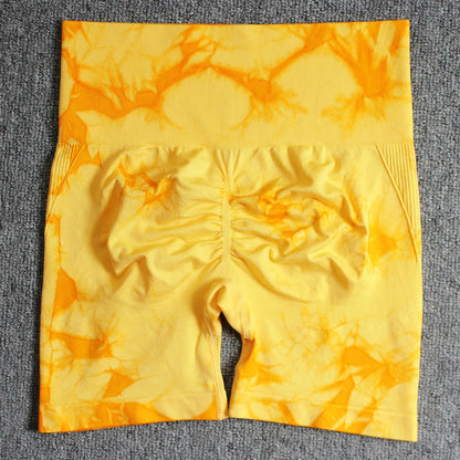 Seamless Tie Dye Sport Shorts