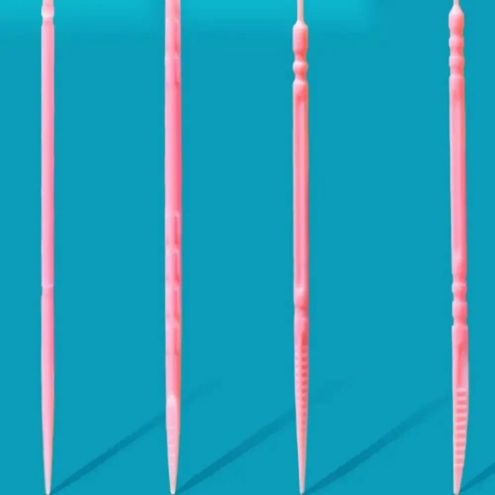 200pcs Boxed Toothpick Brush Portable Portable Plastic Toothpick