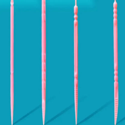 200pcs Boxed Toothpick Brush Portable Portable Plastic Toothpick
