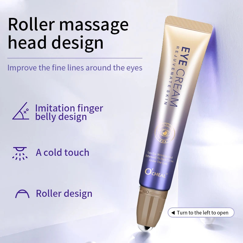 O'CHEAL Anti- Wrinkle Eye Cream With Roller Ball Quick Drying
