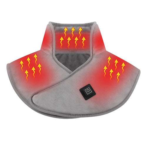 Electric Heating Shoulder Neck Pad USB Heated Back Wrap 3 Heat Level