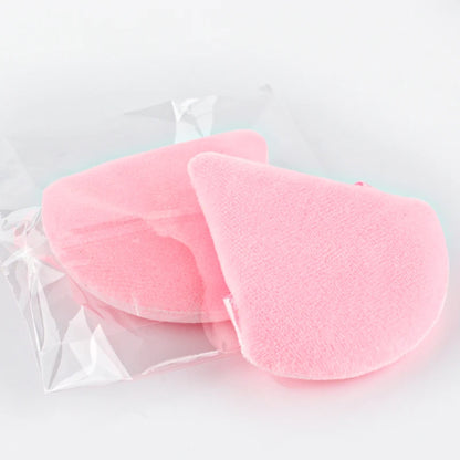 1/2/3/6Pcs Triangle Velvet Powder Puff Face Cosmetic Eye Beauty Makeup