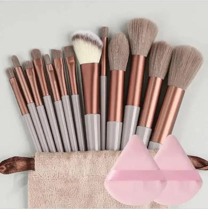 Professional Makeup Brush Set - Soft Fluffy Cosmetic Brushes for