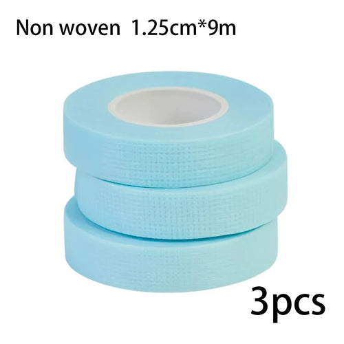 1/3/5 Rolls Eyelashes Extension Tape PE Adhesive Tools Under Eye Pads
