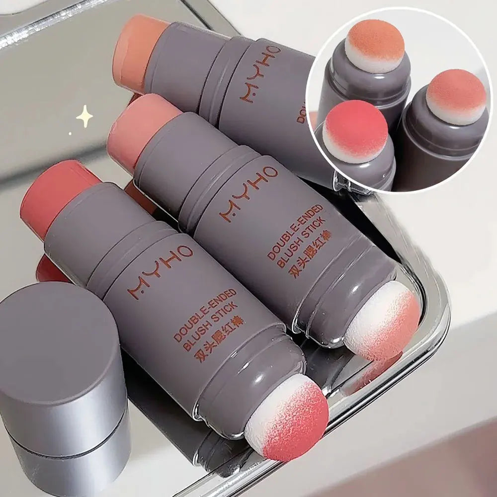 Blush Stick Double-ended Expansive Color Natural Long Lasting Matte