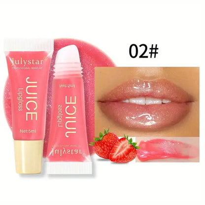 Watery Crystal Clear jelly Lip Oil Lip Balm Moisturizing And