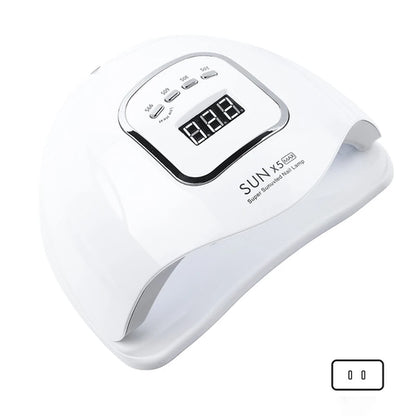 SUNX5Max 150W UV LED Nail Lamp For Fast Drying Gel Nail Phototherapy