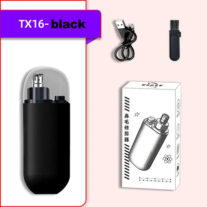 Nose Hair Trimmer with Built-in Battery - Rechargeable Ideal for Men'S