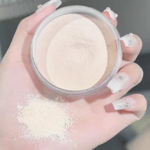 Light, flawless and transparent makeup setting powder,waterproof and