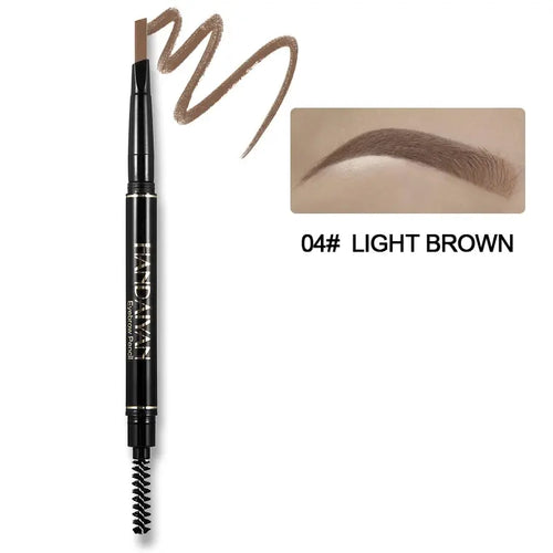 HANDAIYAN Eyebrow Pencil Automatic Rotating Double Head Long Lasting