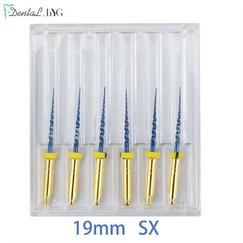 Dental Root Canal File Gold Endo Rotary Super Files Golden Endodontic