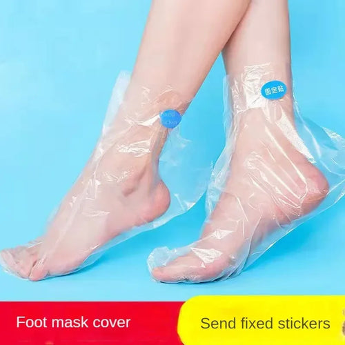 Transparent Disposable Foot Bags Detox SPA Covers Pedicure Prevent