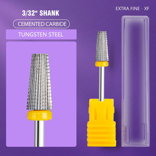 Ceramic Tungsten Carbide Nail Drill Bit Rotate Burr Milling Nail