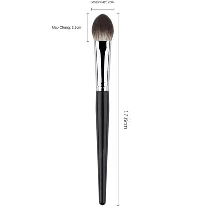 1/2Pcs Peach Heart Blusher Brush - Small Flat Precise for