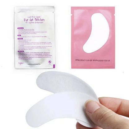 100pairs eye patches eyelash extension under eyelashes fake lashes