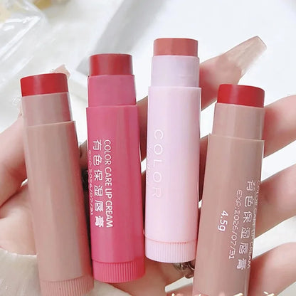 Moisturize Lip Balm Lipstick Hydrate Cute Girl Plump Lip Water Light
