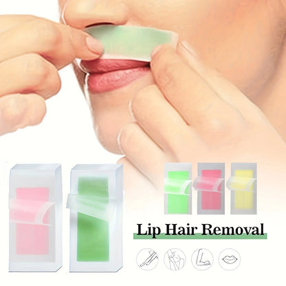 Professional Warning Tapes For Summer Hair Removal, Double Face Cold