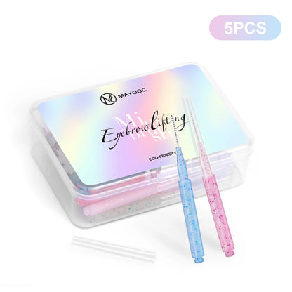 MAYOOC Mini Eyebrow Brush Brow Perm Brush Disposable Brow Lifting