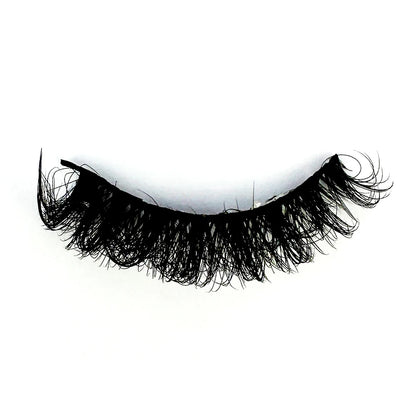 Cat Eye Eyelashes 3D Natural False Lashes D Curl Fluffy Soft Cross 5