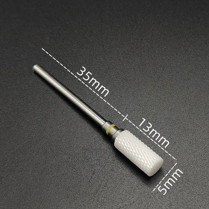 Ceramic Carbide Nail Drill Bit Rotate Burr Milling Nail Cutter Bits