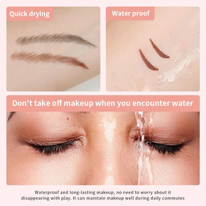 1PC eyeliner pen waterproof, fast drying, durable, smooth and easy to